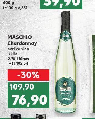 Kaufland Maschio chardonnay nabídka