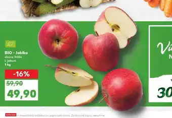 Kaufland Bio jablka nabídka
