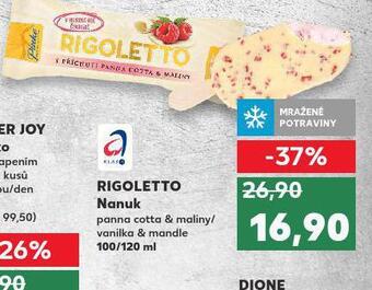 Kaufland Rigoletto nanuk nabídka