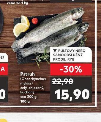 Kaufland Pstruh nabídka