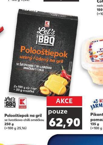 Kaufland Polooštiepok na gril nabídka