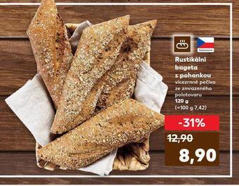 Kaufland Rustikální bageta nabídka
