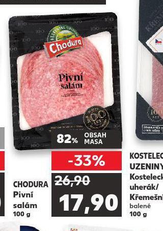 Kaufland Pivní salám nabídka