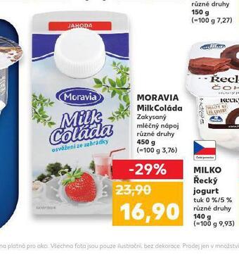 Kaufland Moravia milkcoláda nabídka
