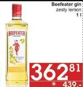 Jip Beefeater gin zesty lemon, 1 l nabídka