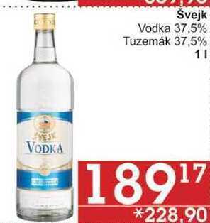 Jip Švejk vodka 37,5%, 1 l nabídka