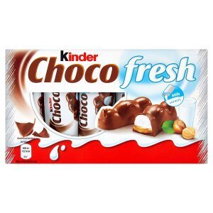 Norma Kinder choco fresh mléčná čokoláda s mléčnou a lískooříškovou náplní 5 x 21g nabídka