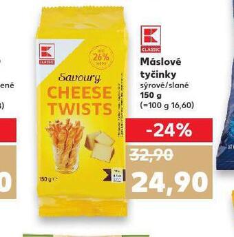 Kaufland Máslové tyčinky nabídka