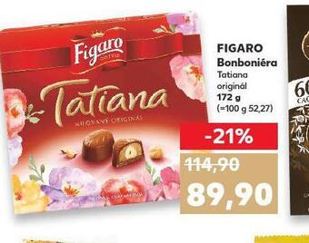 Kaufland Figaro bonboniéra nabídka