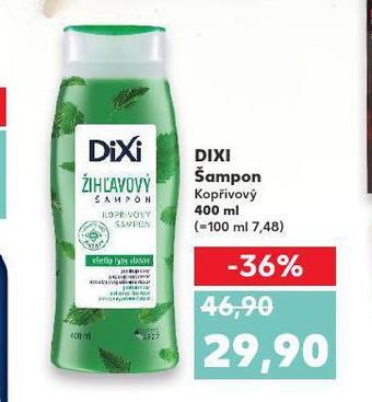 Kaufland Dixi šampon nabídka