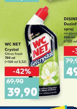 Kaufland Wc net crystal nabídka