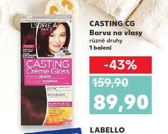 Kaufland Casting cg barva na vlasy nabídka