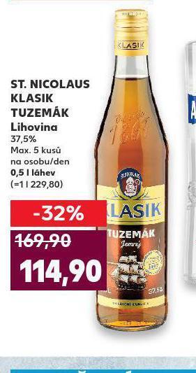 Kaufland St. nicolaus klasik tuzemák nabídka