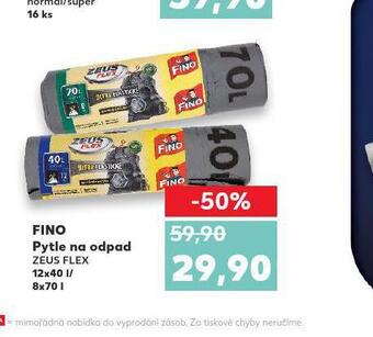 Kaufland Fino pytle na odpad nabídka