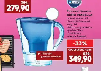 Kaufland Filtrační konvice brira marella nabídka