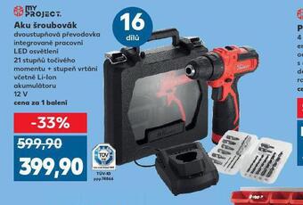 Kaufland Aku šroubovák nabídka