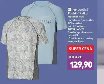 Kaufland Funknčí triko pánské nabídka