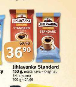 Coop Jihlavanka standard mletá káva nabídka
