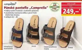 Norma Pánské pantofle ,,camprella" nabídka