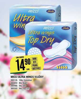 Tamda Foods Micci ultra wings vložky nabídka