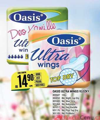 Tamda Foods Oasis ultra wings vložky nabídka