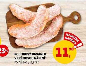 Penny Market Koblihový banánek s krémovou náplní, 75 g nabídka