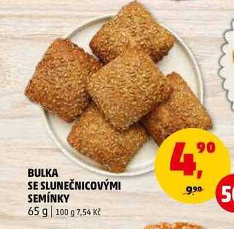 Penny Market Bulka se slunečnicovými semínky, 65 g nabídka