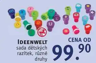 Rossmann Ideenwelt sada dětských razítek nabídka
