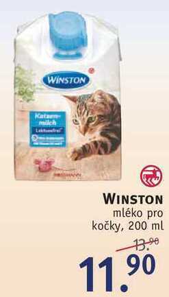 Rossmann Winston mléko pro kočky, 200 ml nabídka