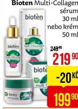 Teta Bioten multi-collagen sérum 30 ml nebo krém 50 ml nabídka