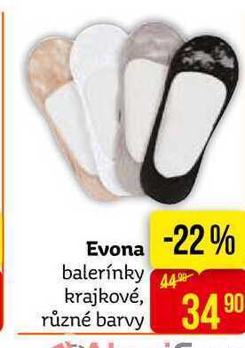 Teta Evona balerínky krajkové, různé barvy nabídka
