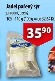 CBA Jadel pařený sýr přírodní 110 g, uzený 105 g nabídka