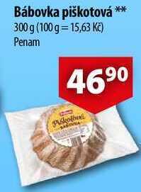 Bábovka piškotová, 300 g