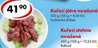CBA Kuřecí játra mražená, 500 g nabídka