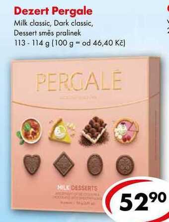 CBA Dezert pergale, 113-114 g nabídka