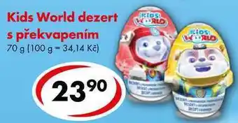 CBA Kids world dezert s překvapením, 70 g nabídka