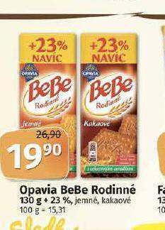 Coop Opavia bebe rodinné nabídka