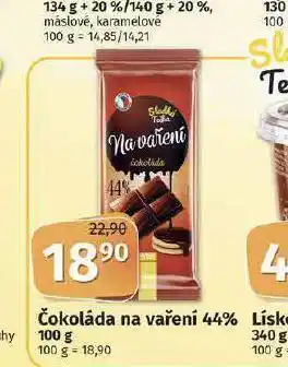 Coop Čokoláda na vaření 44% nabídka