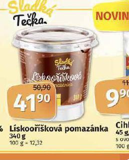 Coop Lískooříšková pomazánka nabídka