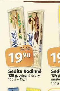 Coop Sedita rodinné nabídka