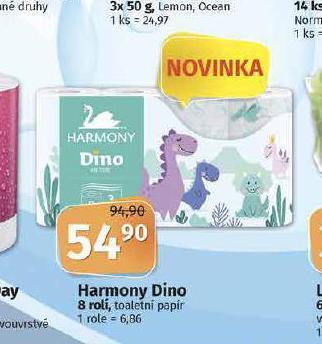 Coop Harmony dino toaletní papír nabídka