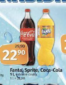 Coop Coca cola, fanta, sprite nabídka