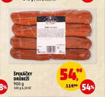 Penny Market Špekáčky drůbeží nabídka
