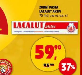 Penny Market Lacalut aktiv zubní pasta nabídka