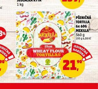 Penny Market Pšeničná tortilla nabídka