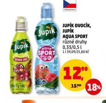 Penny Market Jupík aqua sport nabídka