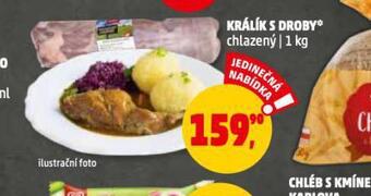 Penny Market Králík s droby nabídka