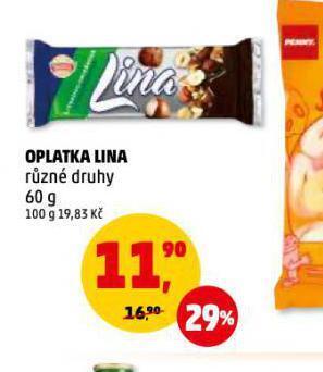 Penny Market Oplatka lina nabídka