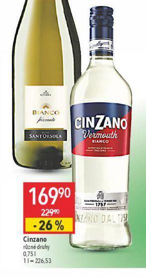 Globus Cinzano nabídka