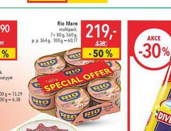 Globus Rio mare multipack nabídka